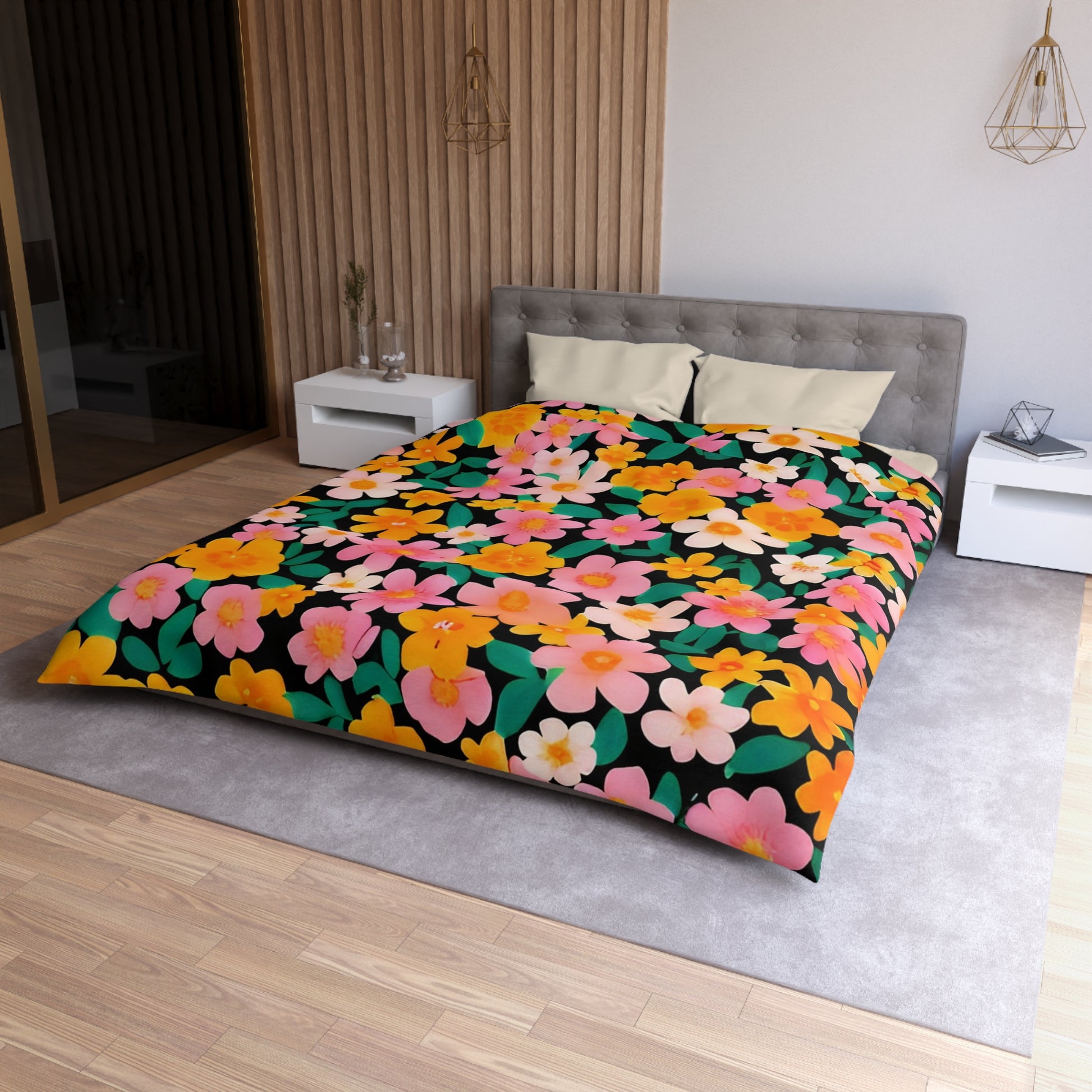 Microfiber Duvet Cover, Artsulli - Art is Long, Life is Short, Home Decor, , , , , , , 