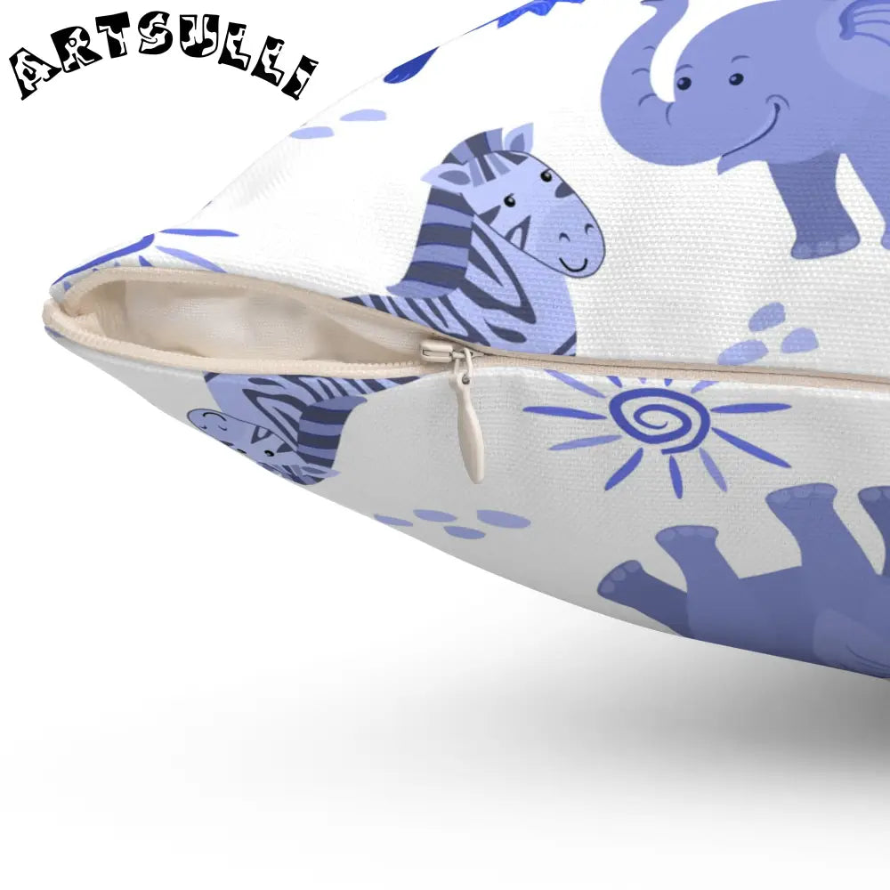 JAKKOUTTHEBXX Spun Polyester Square Pillow JAKKOUTTHEBXX Artsulli