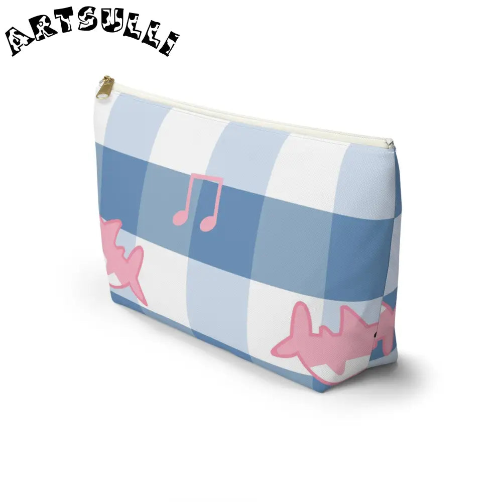 JAKKOUTTHEBXX Checkered Shark Music Notes Bag Artistic Works 2025