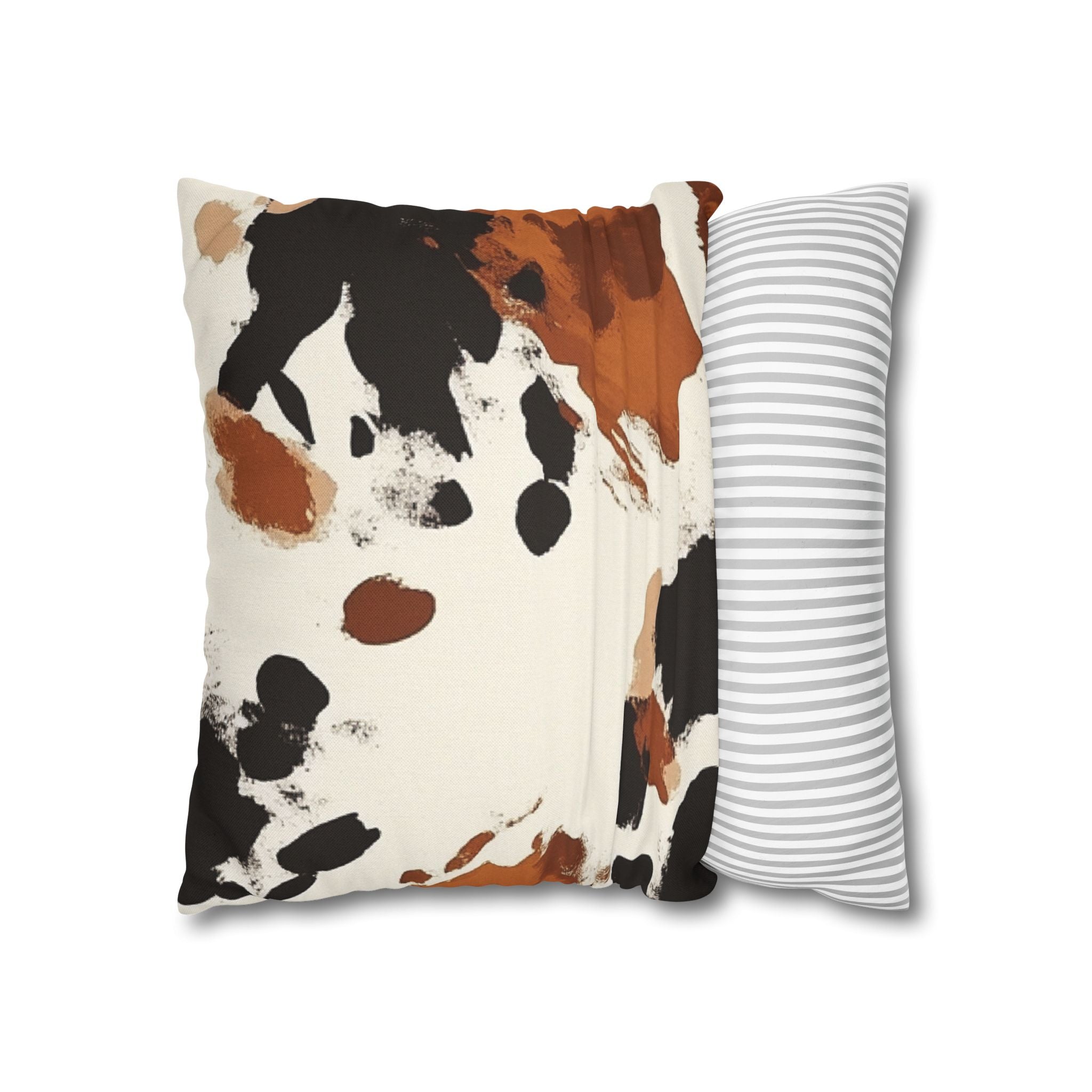 Spun Polyester Square Pillowcase