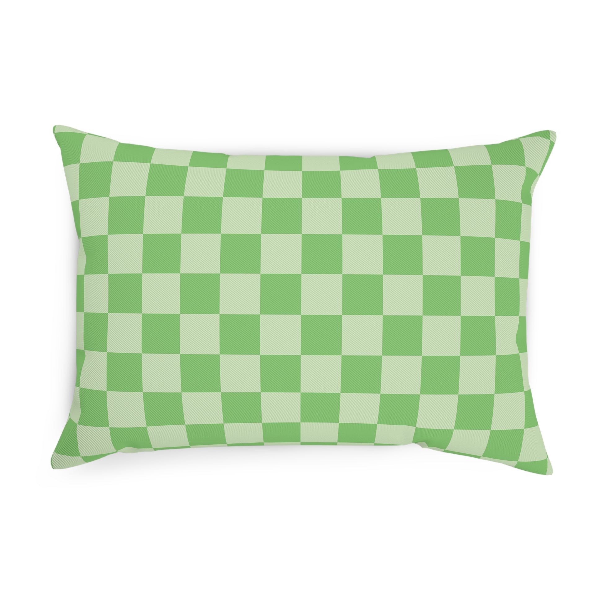 Checkerboard Green Cushion, Artsulli - Art is Long, Life is Short, Home Decor, , , , , , , 