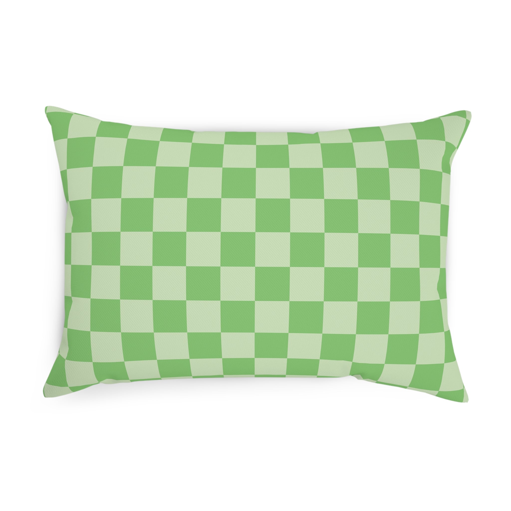 Checkerboard Green Cushion, Artsulli - Art is Long, Life is Short, Home Decor, , , , , , , 