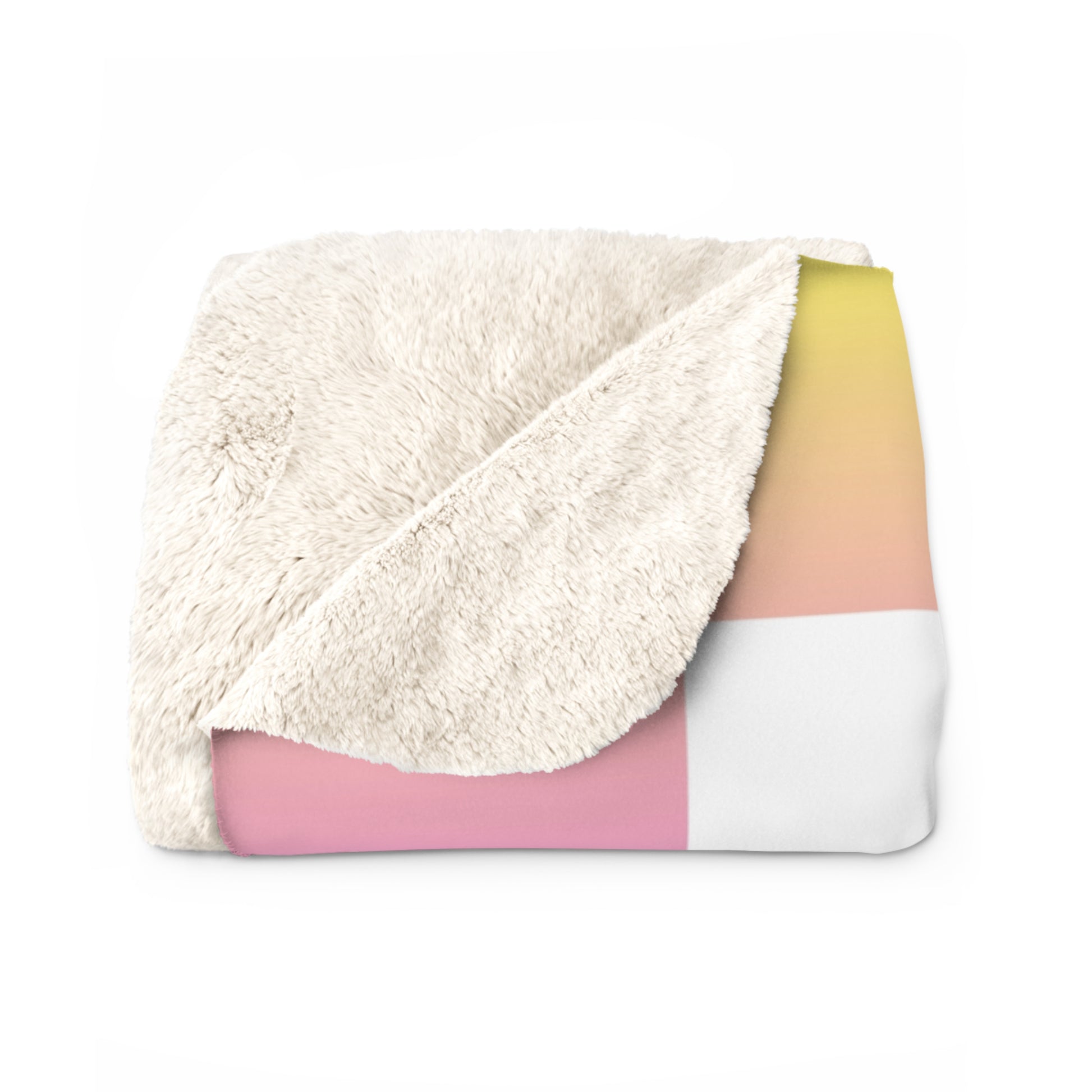 Vaporwave Check Sherpa Fleece Blanket, Artsulli - Art is Long, Life is Short, Home Decor, , , , , , , 