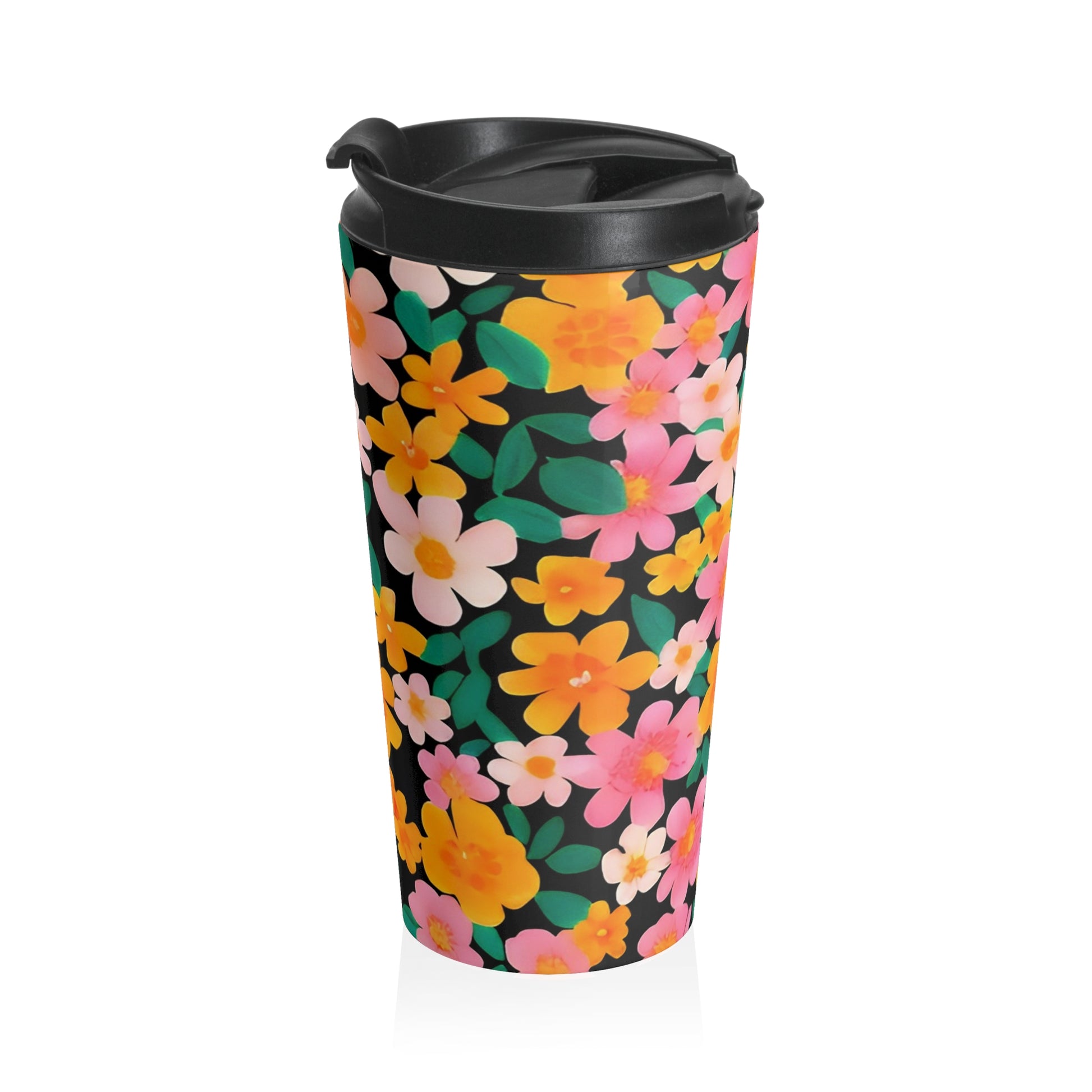 Stainless Steel Travel Mug, Artsulli - Art is Long, Life is Short, Mug, , , , , , , 