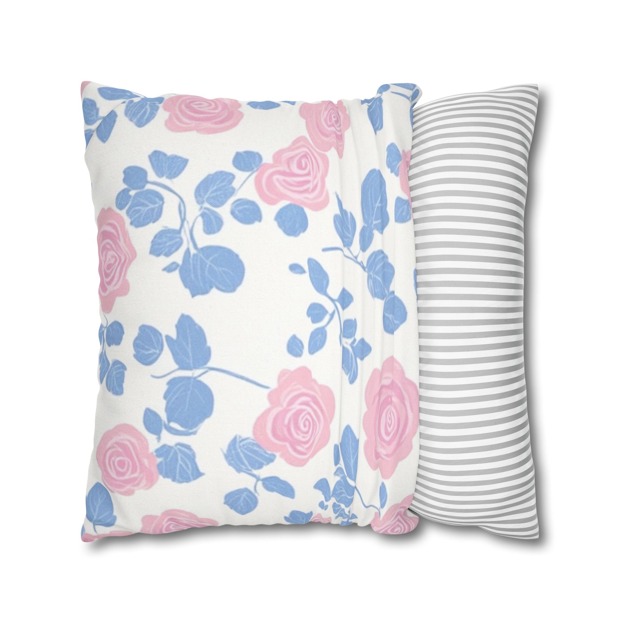 Spun Polyester Square Pillowcase