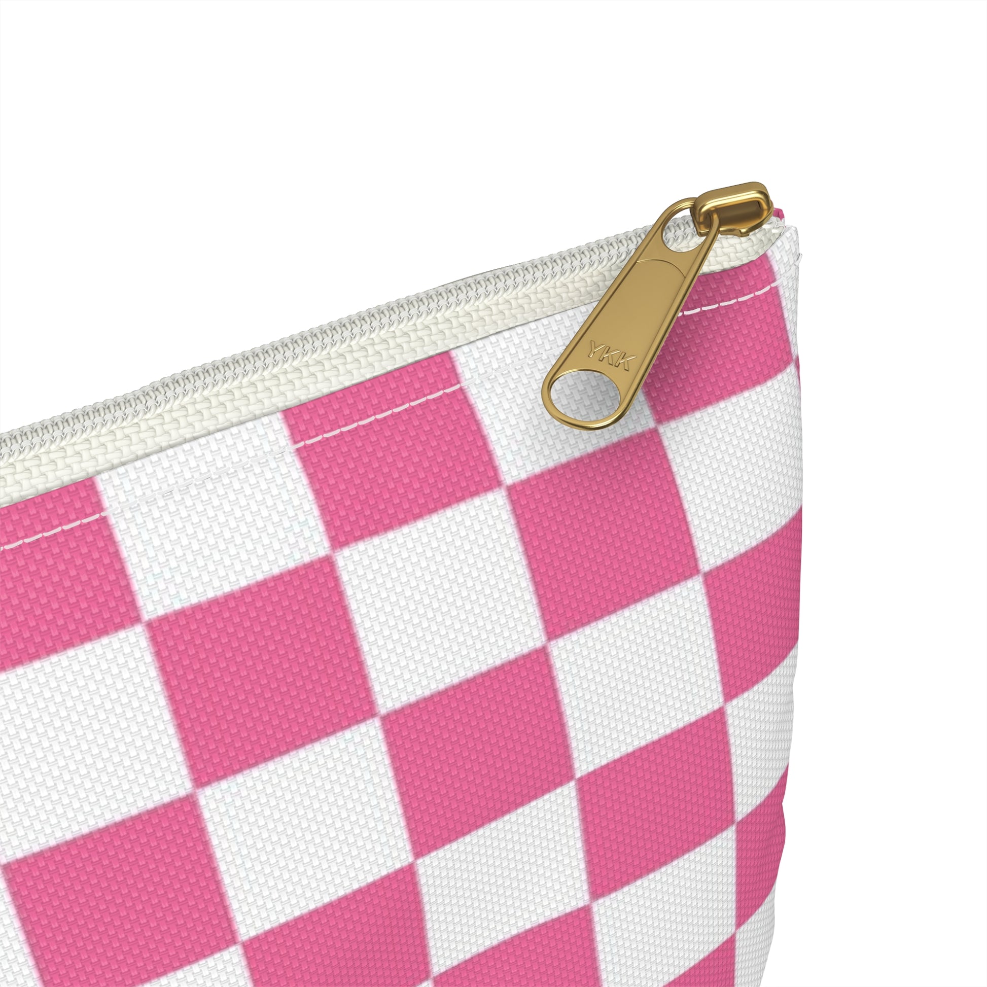 Yuyushiki Pink Check Accessory Pouch, Artsulli - Art is Long, Life is Short, Bags, , , , , , , 