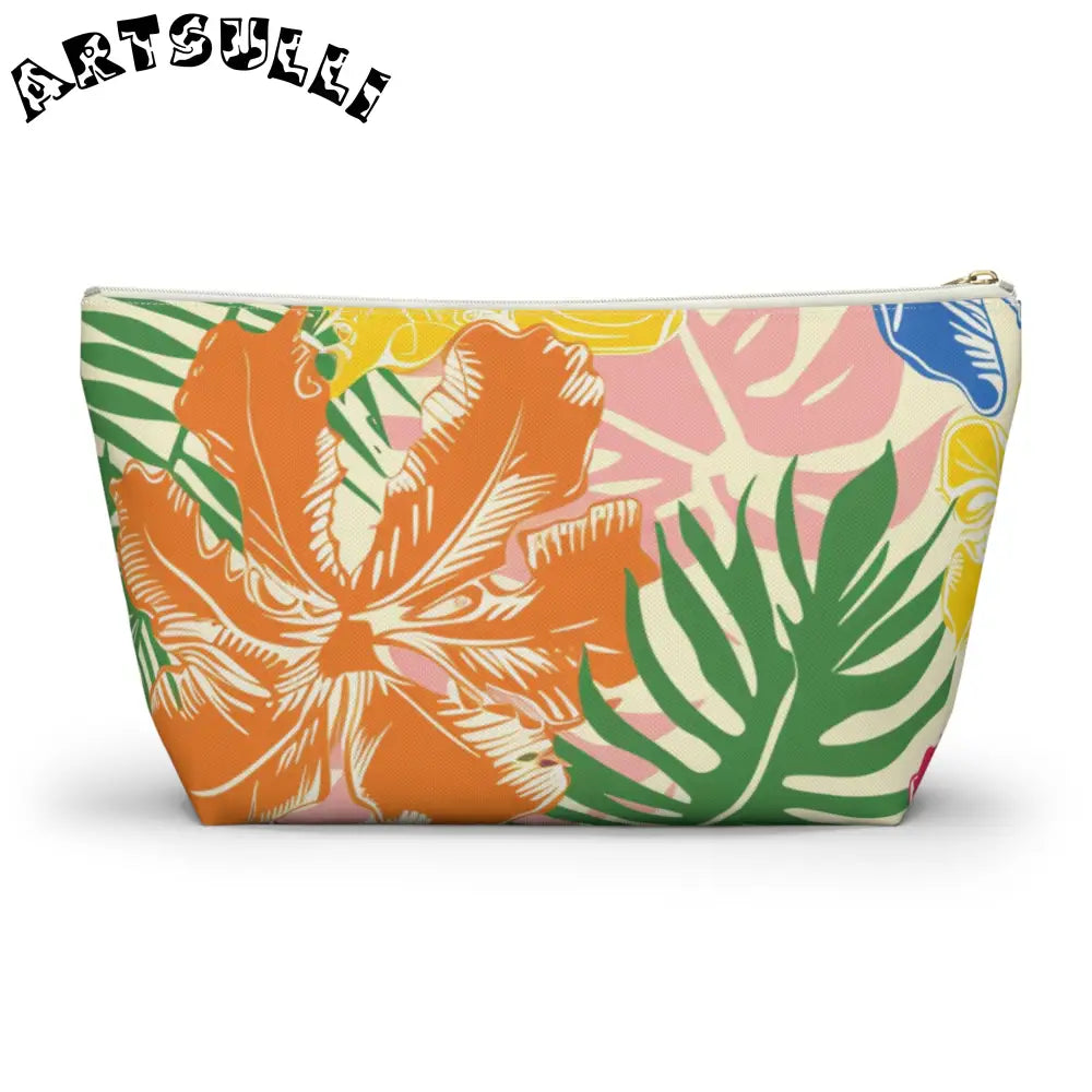 JAKKOUTTHEBXX Tropical Floral Art Illustration Pouch 2025
