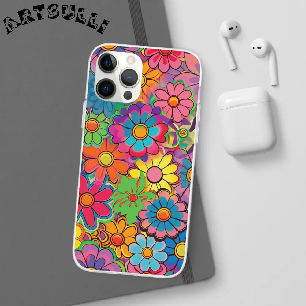 JAKKOUTTHEBXX Chromatic Daisy Dream Flexi Cases JAKKOUTTHEBXX