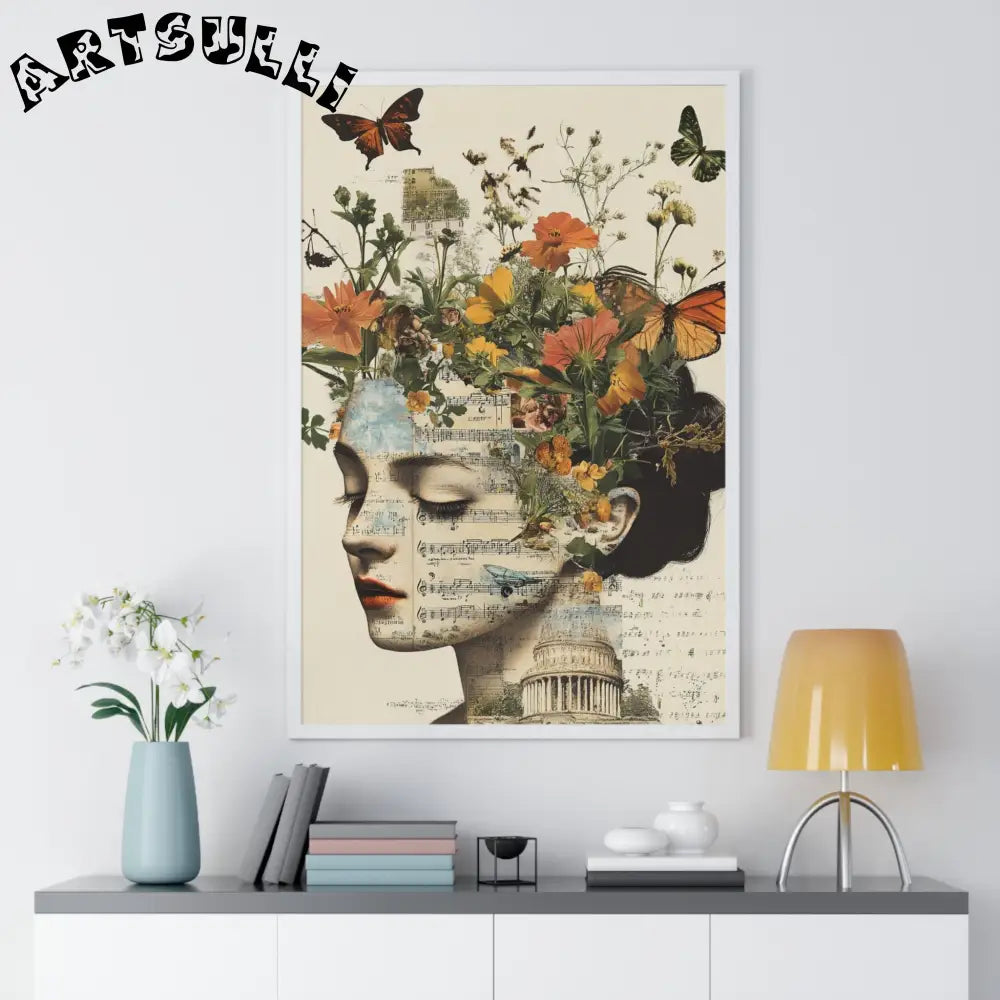 JAKKOUTTHEBXX Ethereal Muse Framed Art Printed Poster 2025
