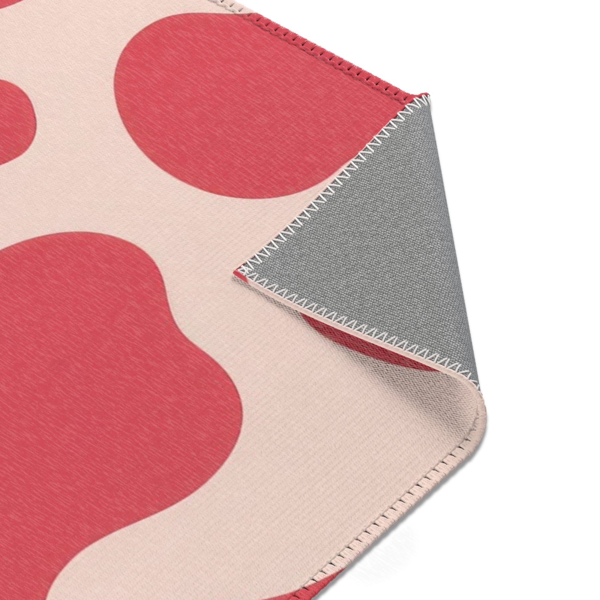 Red Jungle Cow Area Rugs, Artsulli - Art is Long, Life is Short, Home Decor, , , , , , , 