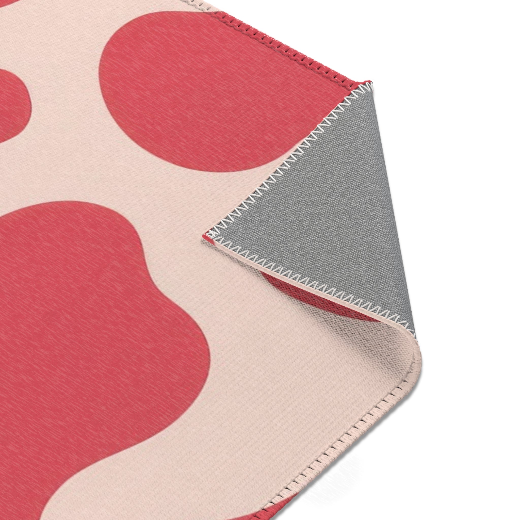 Red Jungle Cow Area Rugs, Artsulli - Art is Long, Life is Short, Home Decor, , , , , , , 