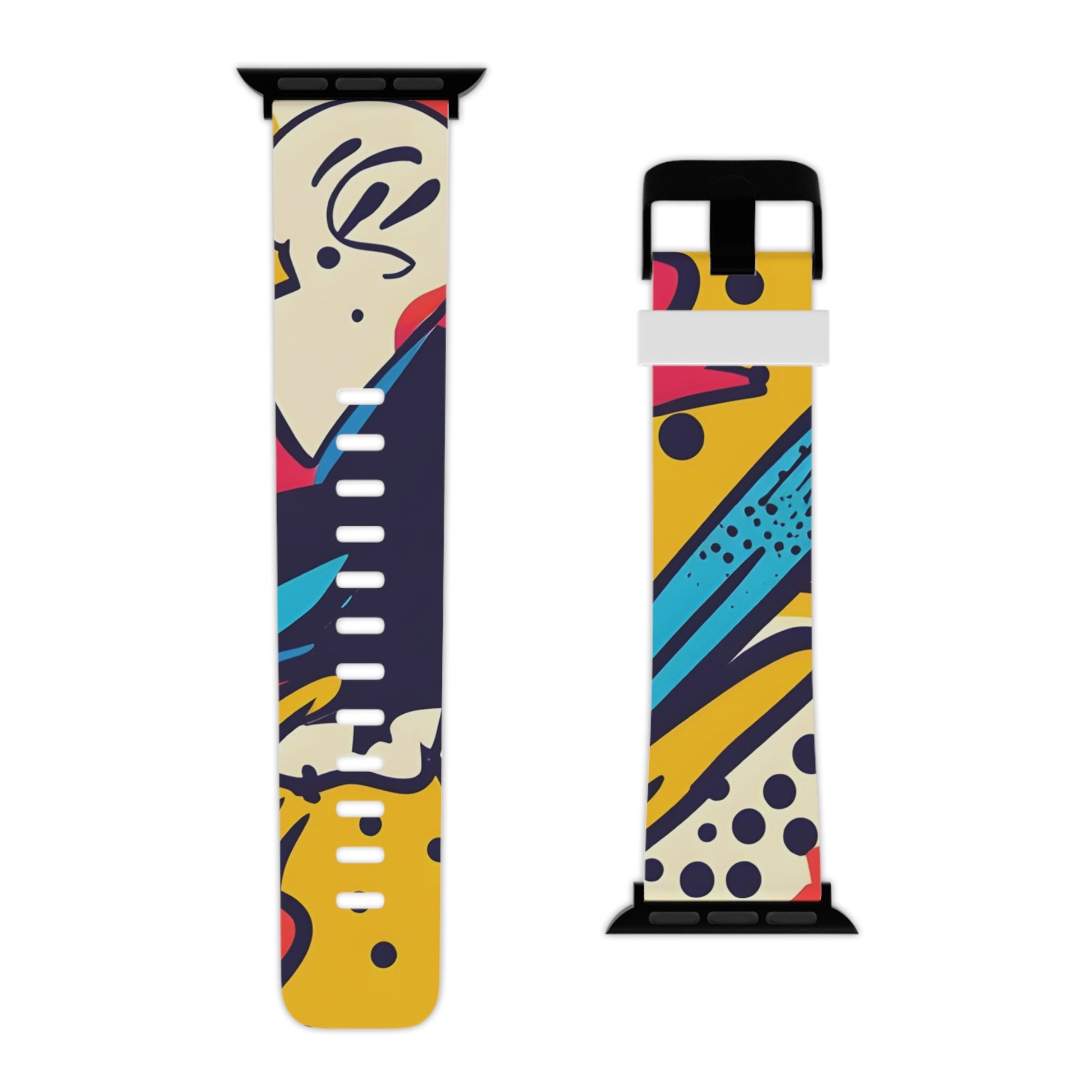 Comic x Pop Art II Watch Band for Apple Watch, Artsulli - Art is Long, Life is Short, Accessories, , , , , , , 