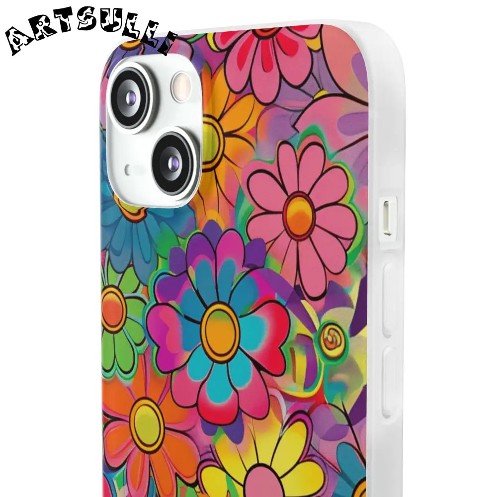 JAKKOUTTHEBXX Chromatic Daisy Dream Flexi Cases JAKKOUTTHEBXX