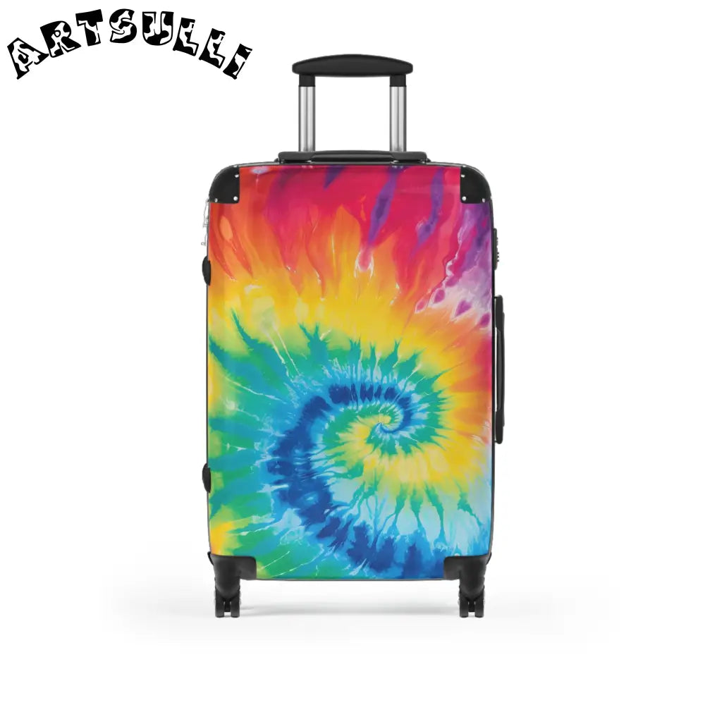 JAKKOUTTHEBXX Tie Dye Spinner Luggage 2025