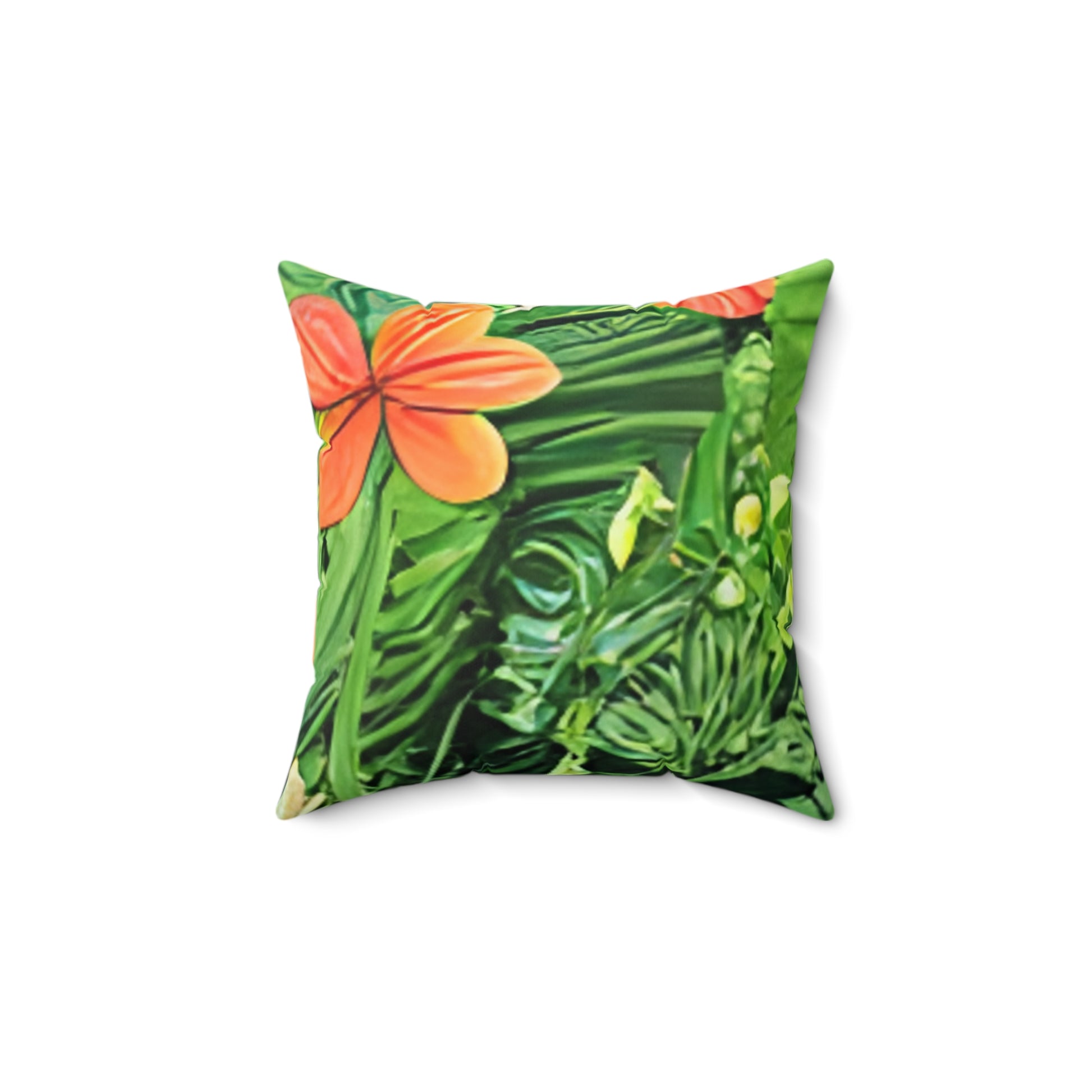 Jungle Zebra Art Spun Polyester Square Pillow, Artsulli - Art is Long, Life is Short, Home Decor, Size, 14" × 14", , , , , 62834626549708