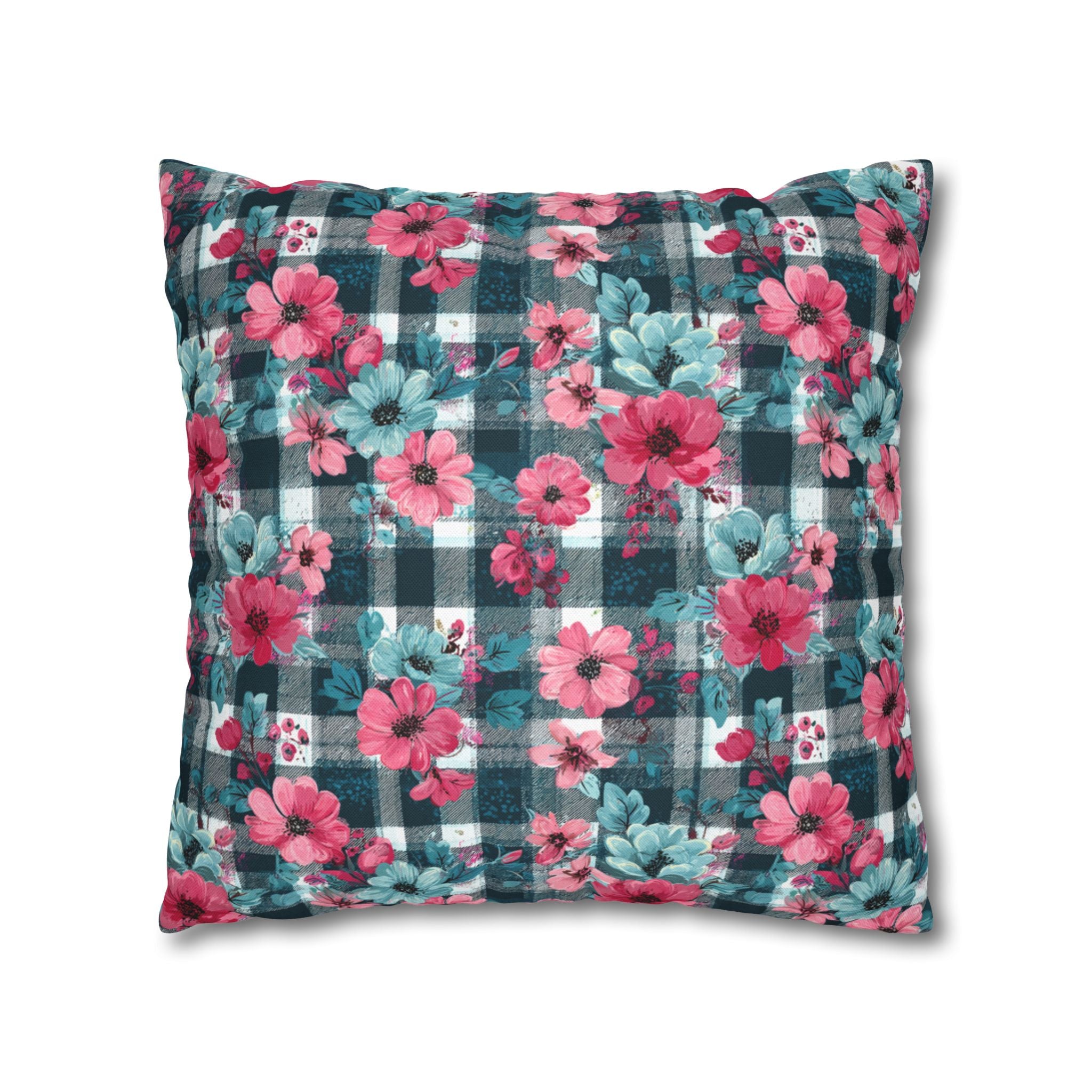 Spun Polyester Square Pillowcase