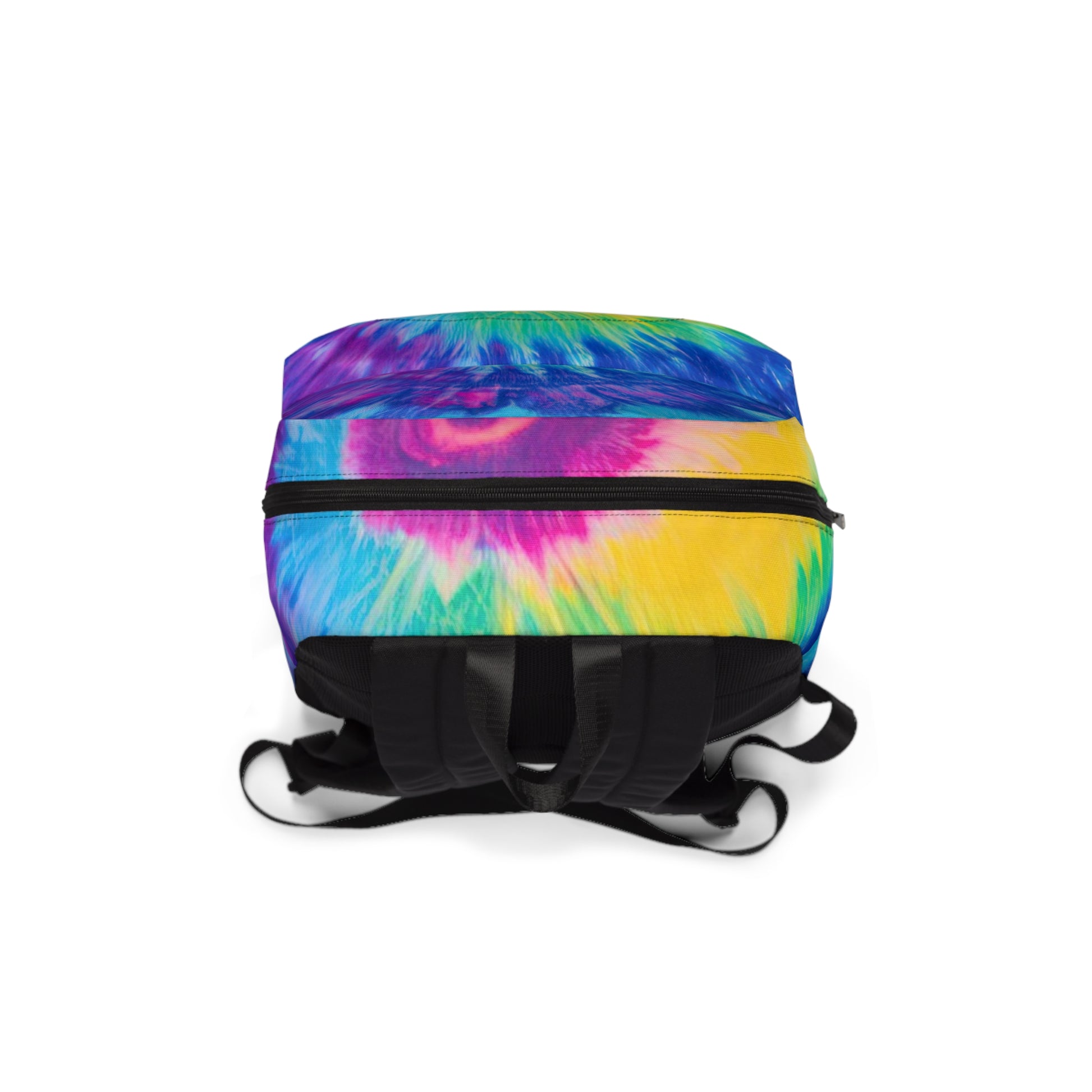Psychedelic Tie Dye Unisex Classic Backpack, Artsulli - Art is Long, Life is Short, Bags, , , , , , , 