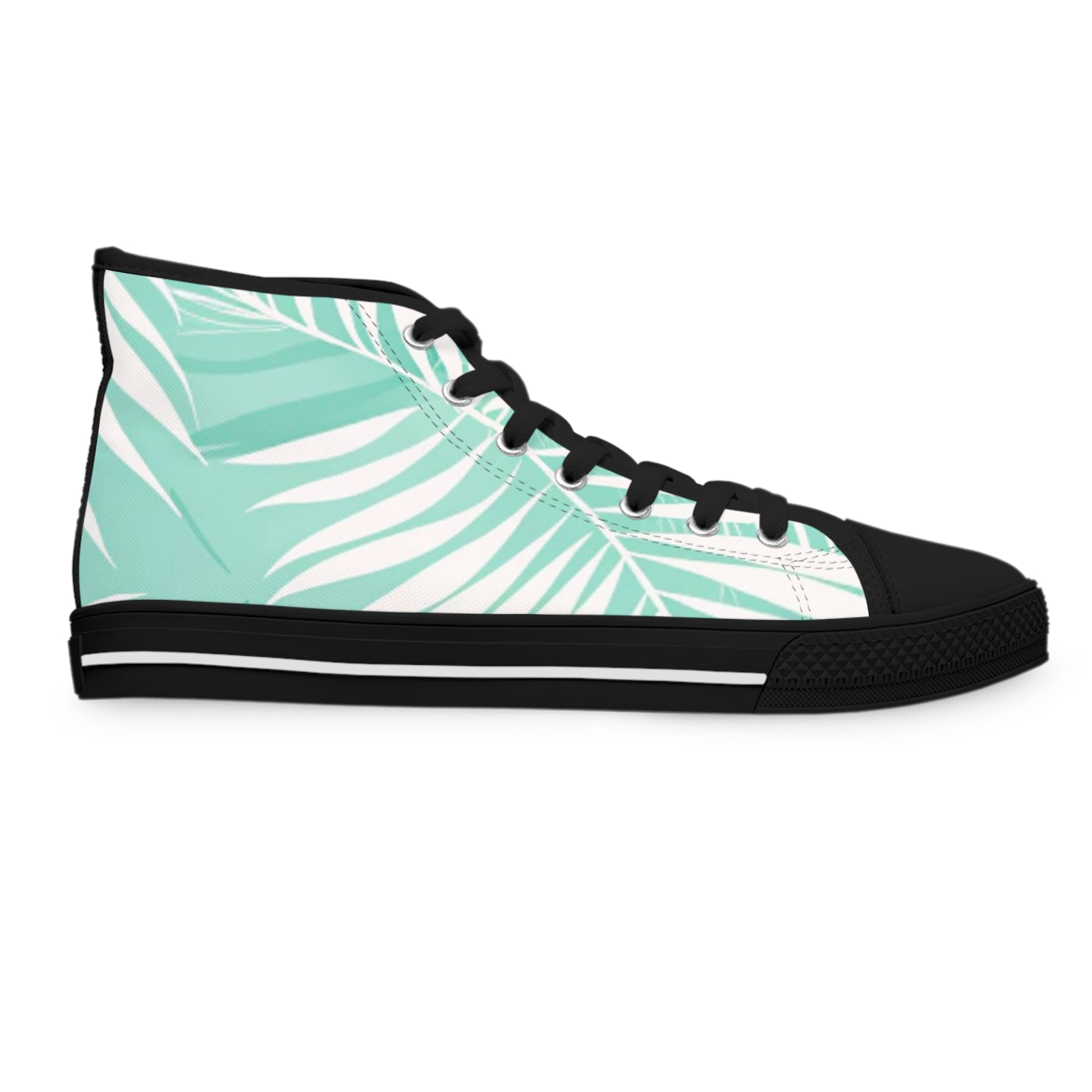 Versace Palm Women's High Top Sneakers, Artsulli - Art is Long, Life is Short, Shoes, , , , , , , 