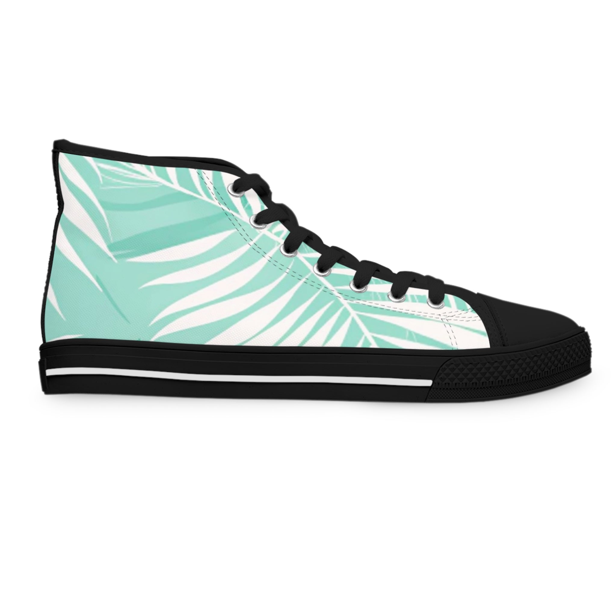 Versace Palm Women's High Top Sneakers, Artsulli - Art is Long, Life is Short, Shoes, , , , , , , 