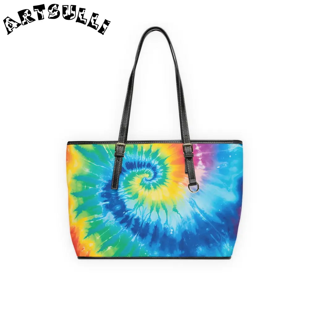 JAKKOUTTHEBXX Tie Dye Faux Leather Shoulder Bag 2025