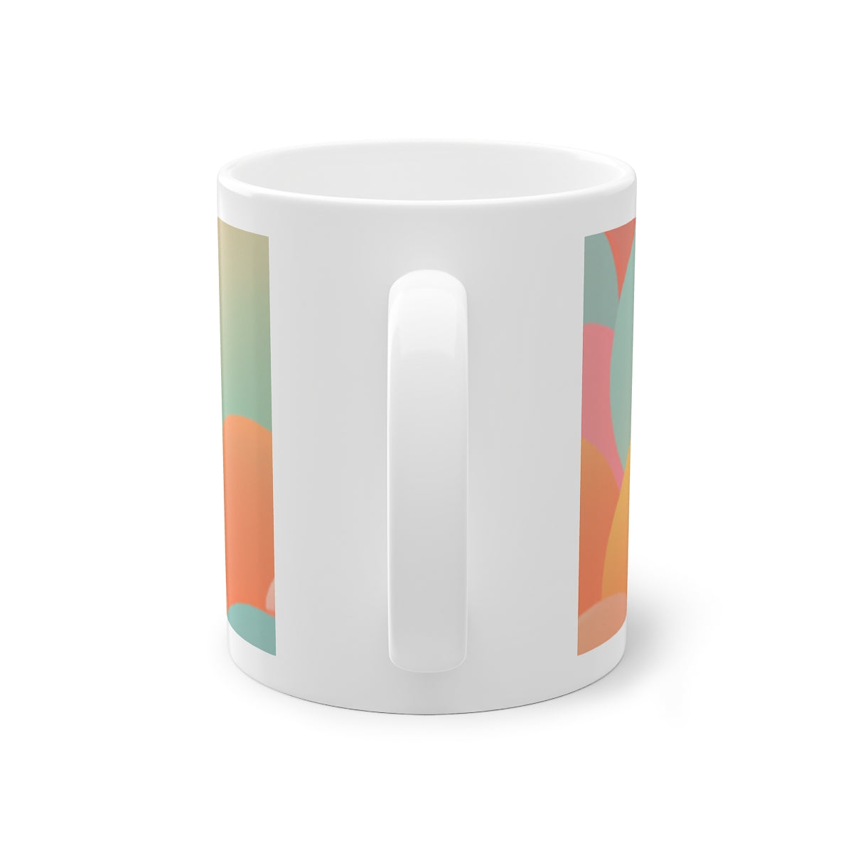 16-Color Bloom Tan Standard Mug, 11oz