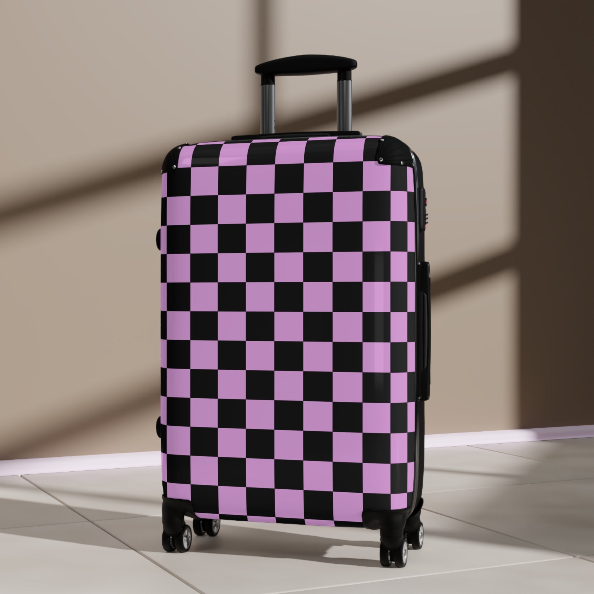 Pixel Punk Vision Suitcase, Artsulli - Art is Long, Life is Short, Bags, , , , , , , 
