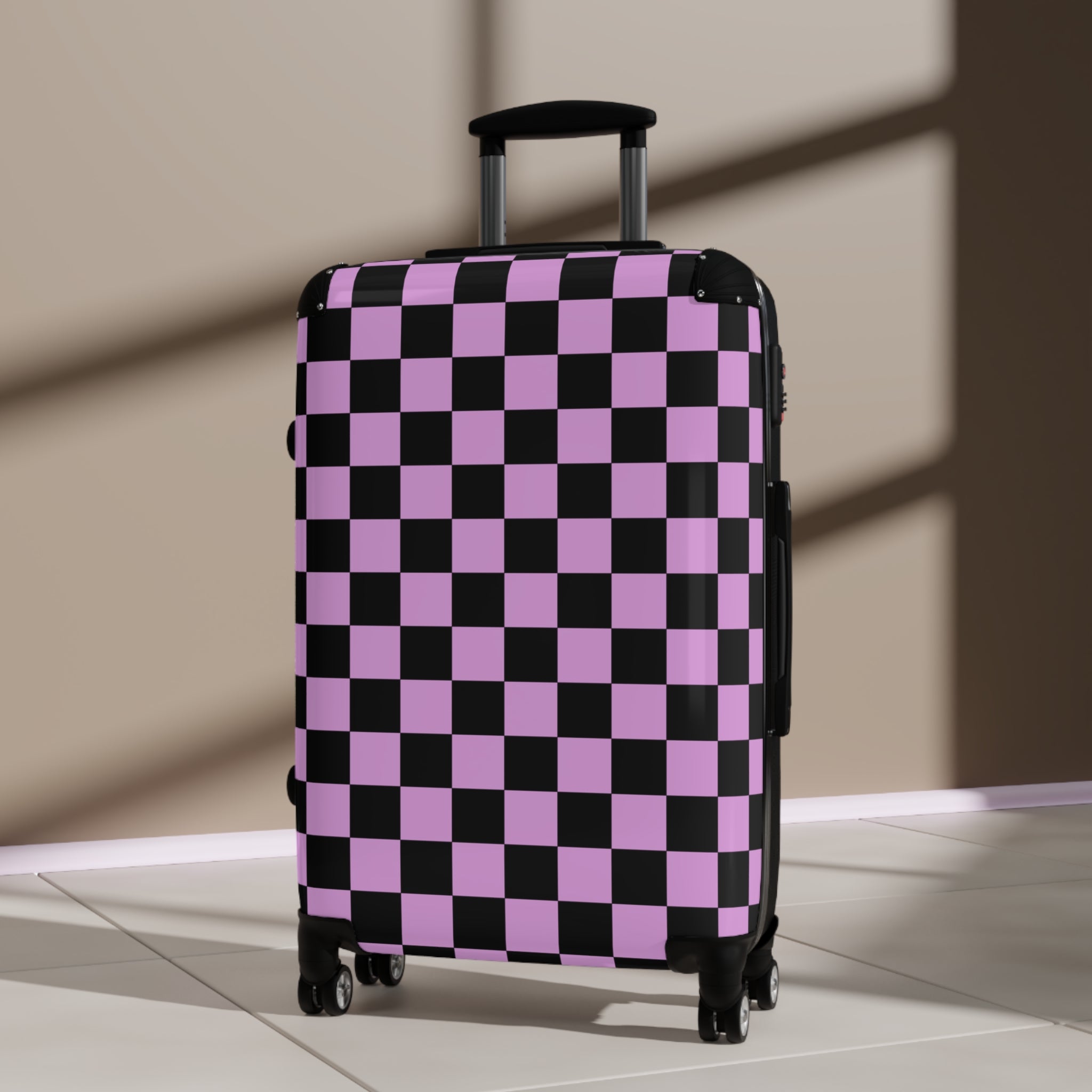 Pixel Punk Vision Suitcase, Artsulli - Art is Long, Life is Short, Bags, , , , , , , 