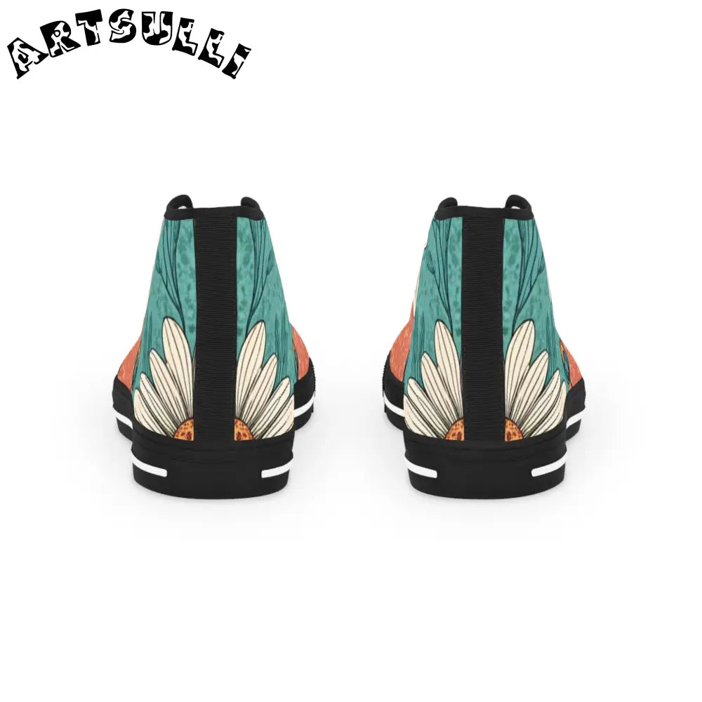 JAKKOUTTHEBXX Retro Daisy Dream Men’s High Top Sneakers
