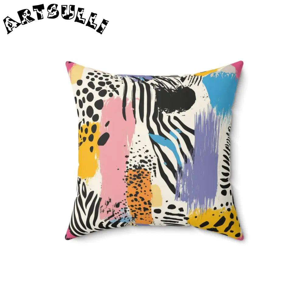 JAKKOUTTHEBXX Animal Print x Paint Brush Strokes Multi-Color Spun