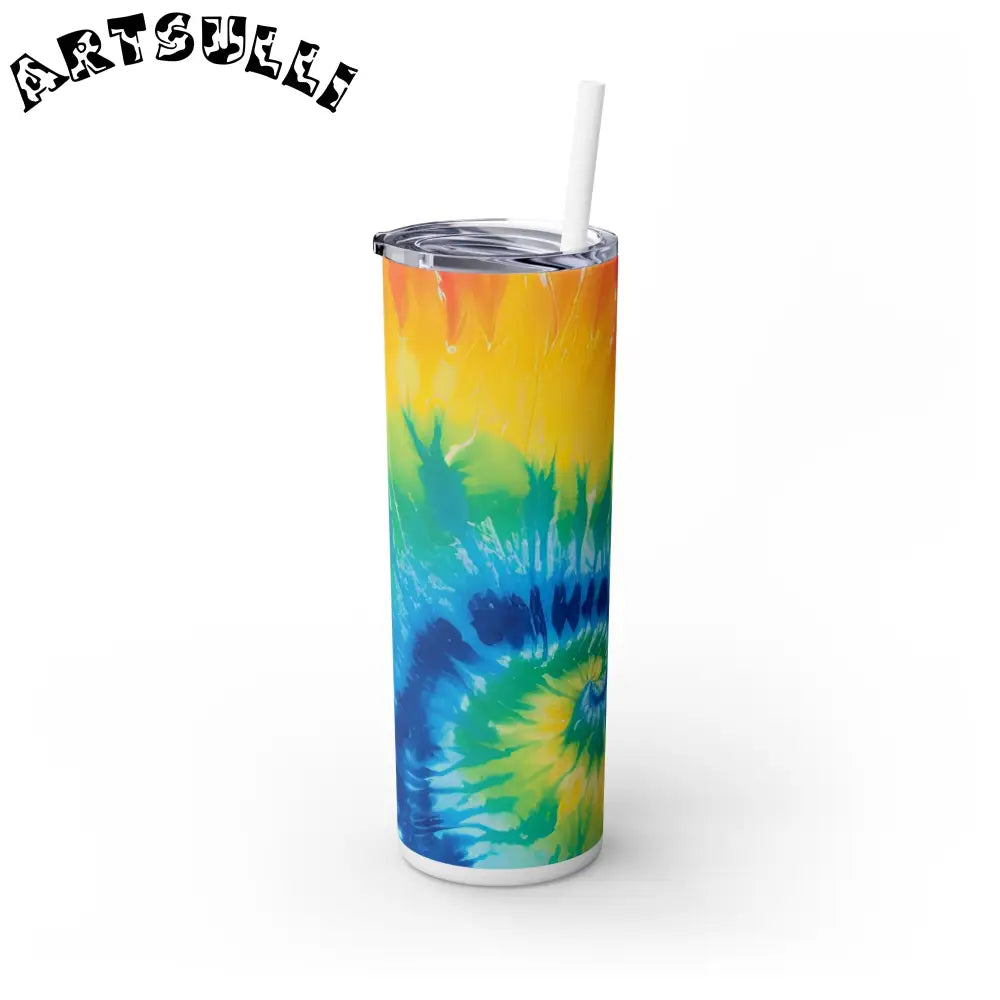 JAKKOUTTHEBXX Colorful Tie-Dye Insulated Tumbler 2025