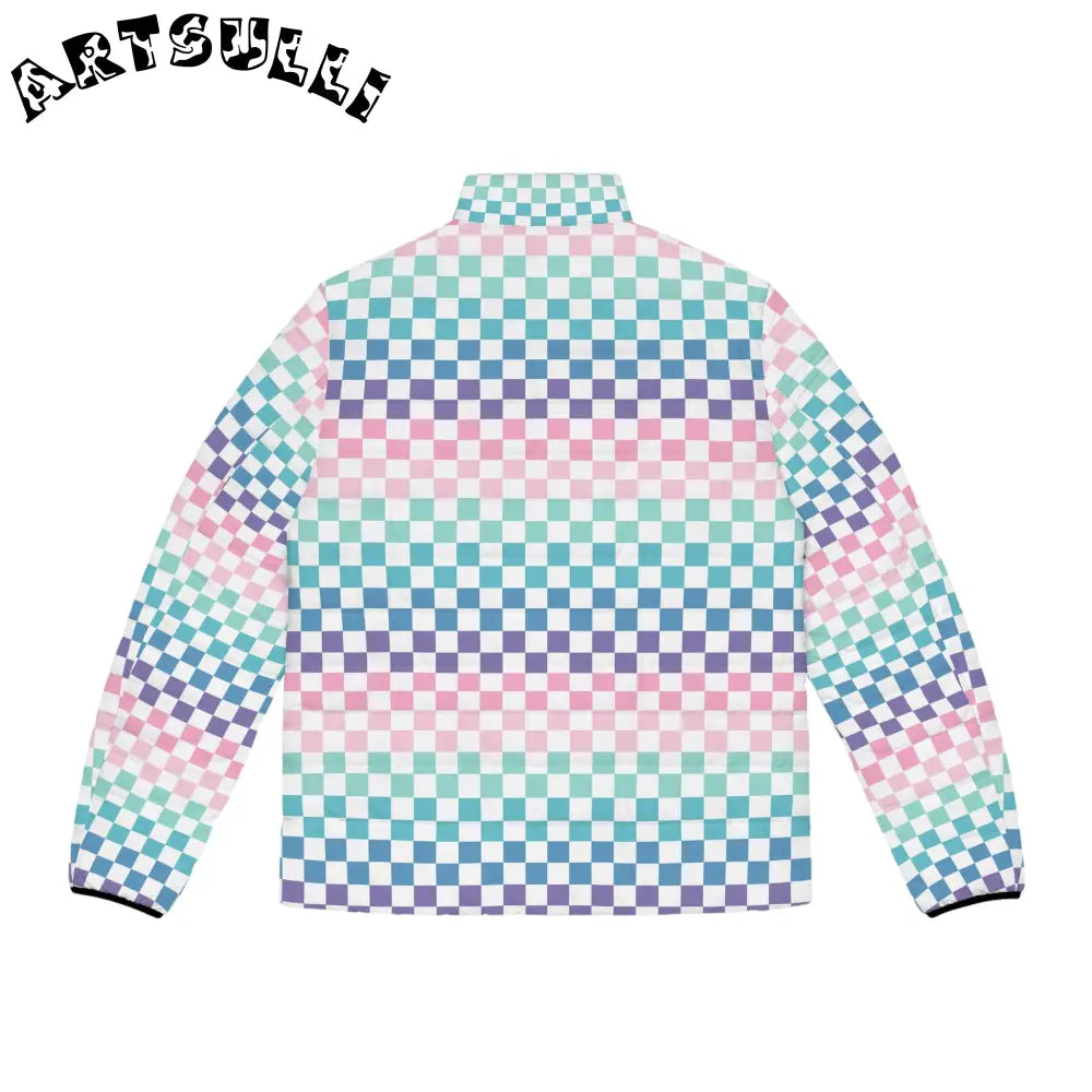JAKKOUTTHEBXX Vaporwave Rainbow Checkerboard Multi-Color Men’s