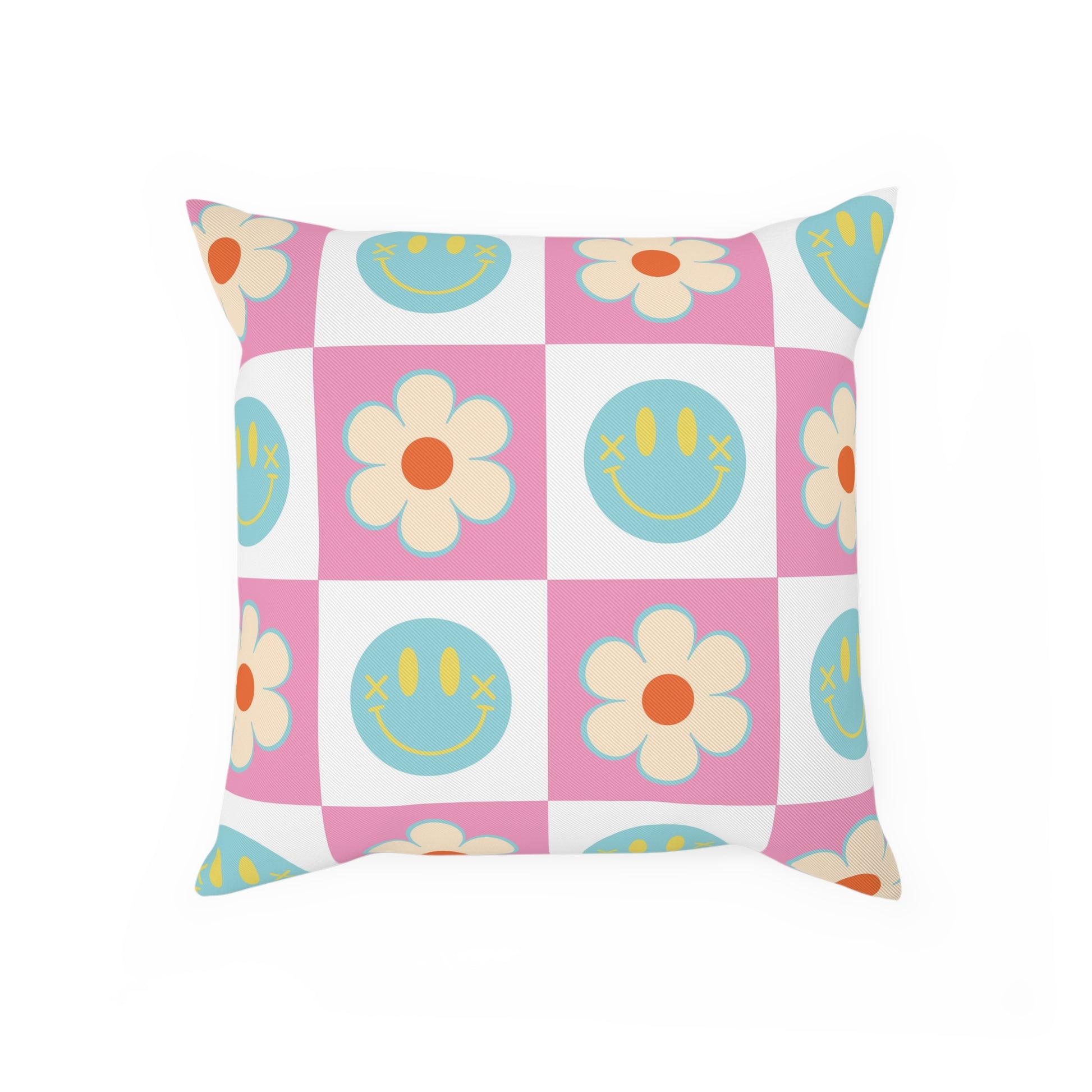 Madotsukis Grin Bloom II Cushion, Artsulli - Art is Long, Life is Short, Home Decor, Size, 15.7" × 15.7", , , , , 26305396712541197083