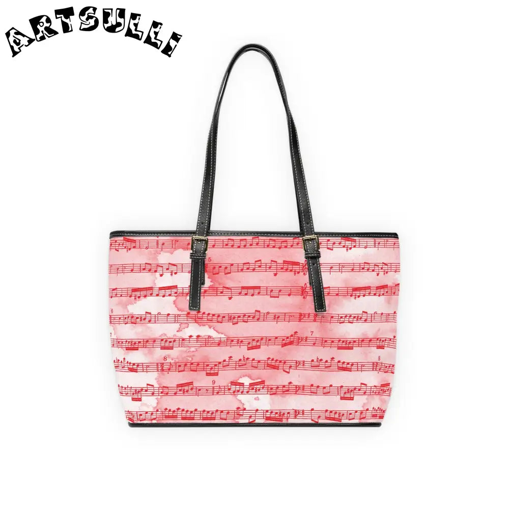 JAKKOUTTHEBXX Pink Music Score Shoulder Bag 2025
