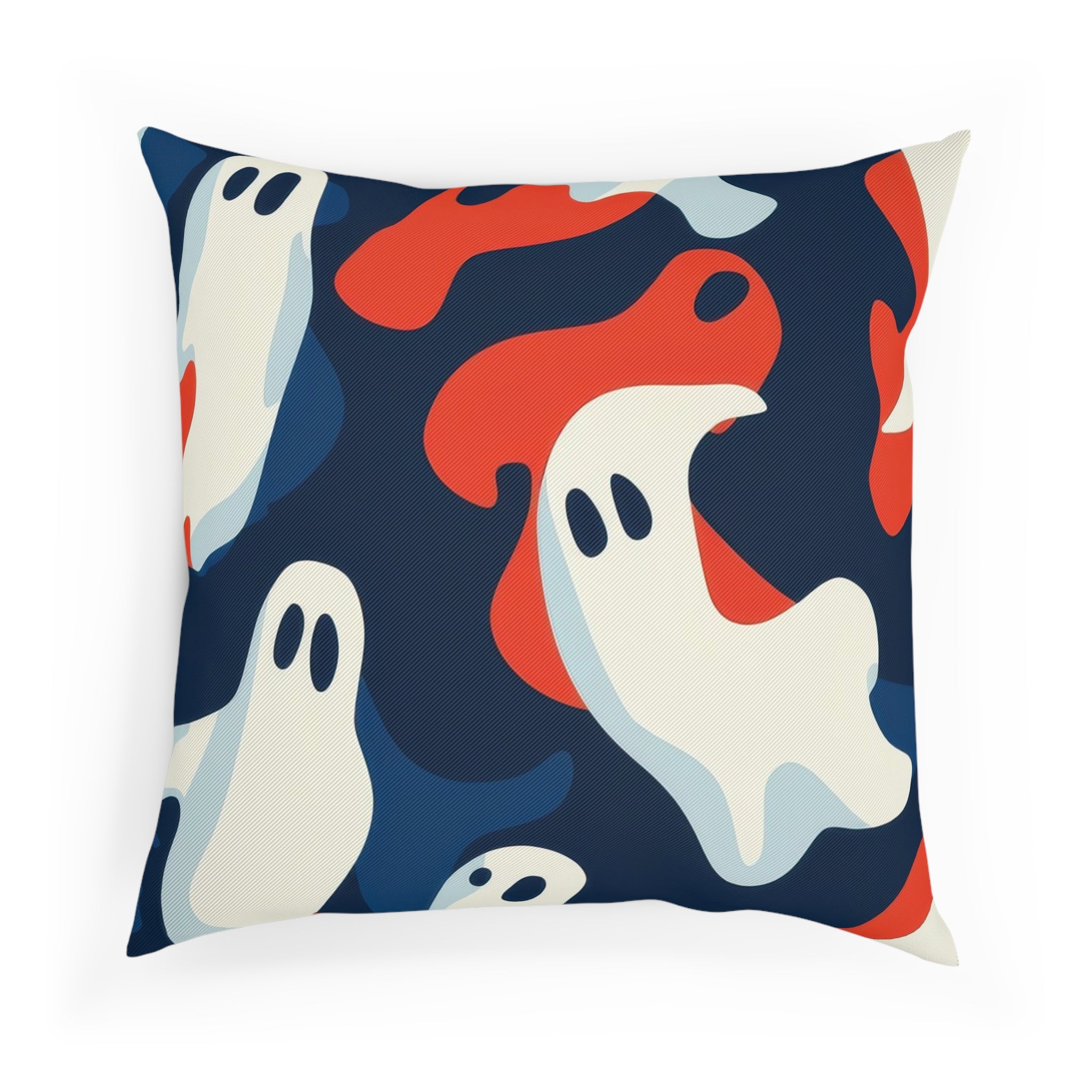 Camo Ghosts Cushion, Artsulli - Art is Long, Life is Short, Home Decor, , , , , , , 