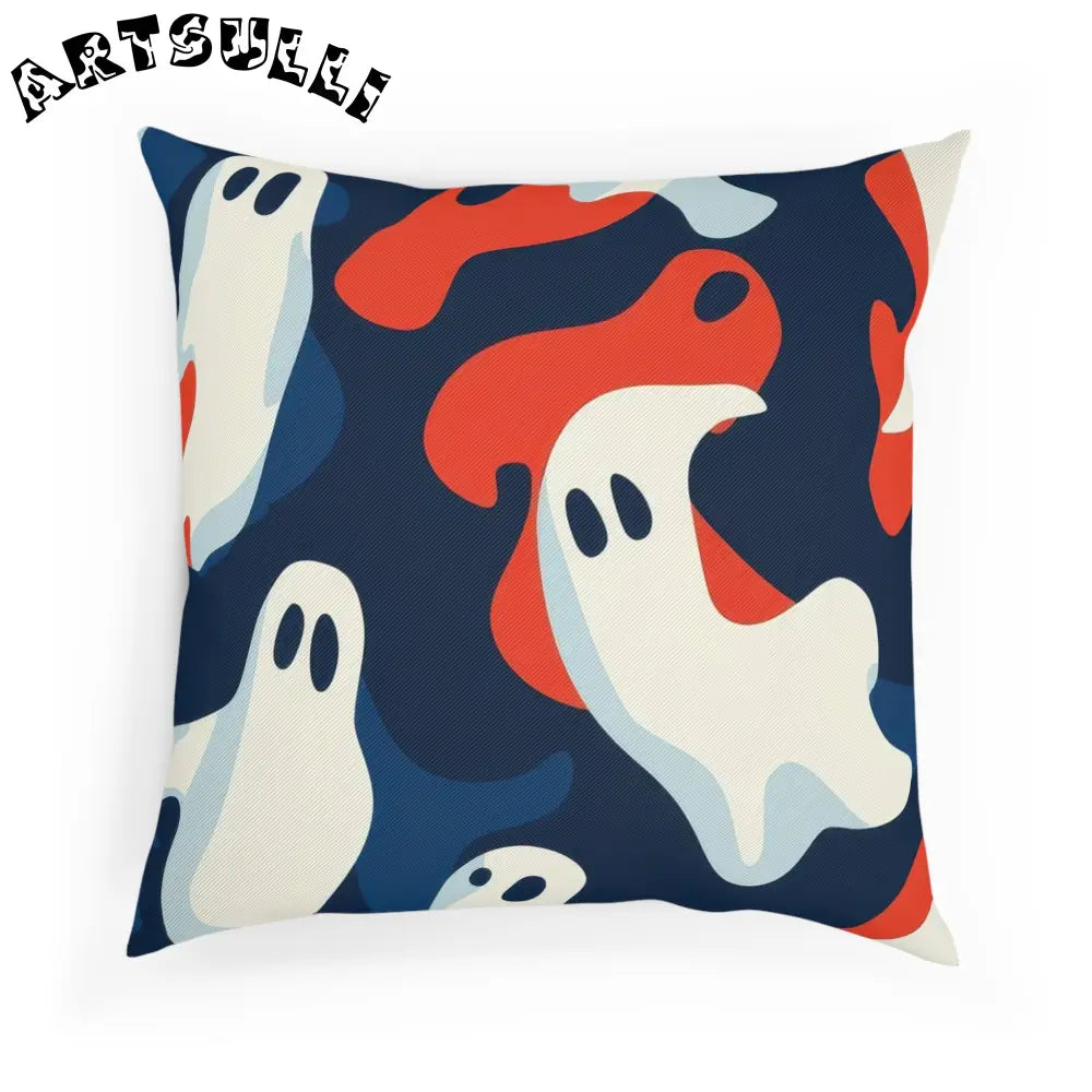 JAKKOUTTHEBXX Camo Ghosts Cushion JAKKOUTTHEBXX Artsulli - Art