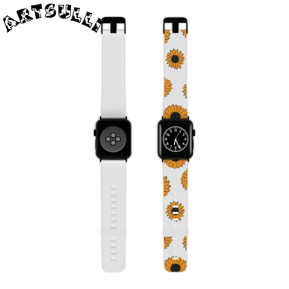 JAKKOUTTHEBXX Sunflowers Watch Band for Apple Watch JAKKOUTTHEBXX