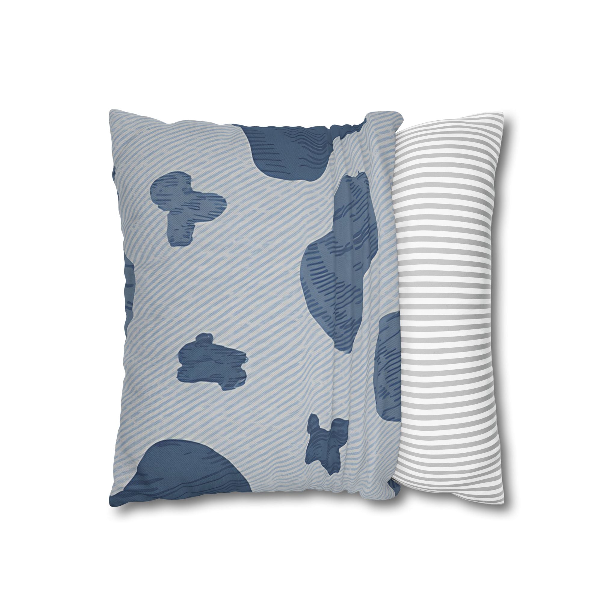 Spun Polyester Square Pillowcase, Artsulli - Art is Long, Life is Short, Home Decor, , , , , , , 