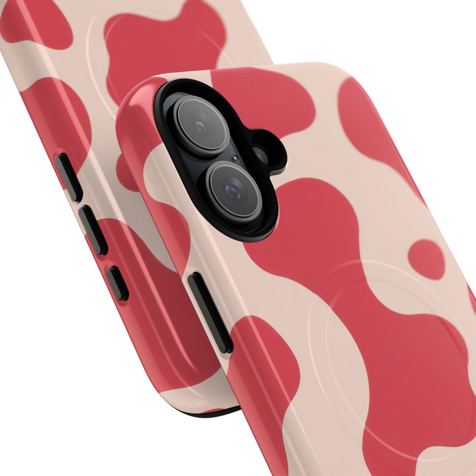 Red Jungle Cow Tough Magnetic Cases, Artsulli - Art is Long, Life is Short, Phone Case, , , , , , , 