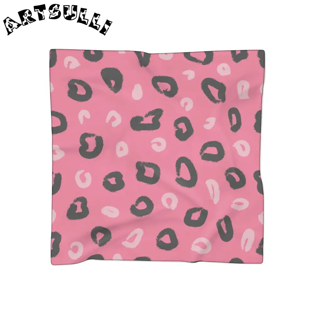 JAKKOUTTHEBXX Pink gray and white leopard print tube top 2025