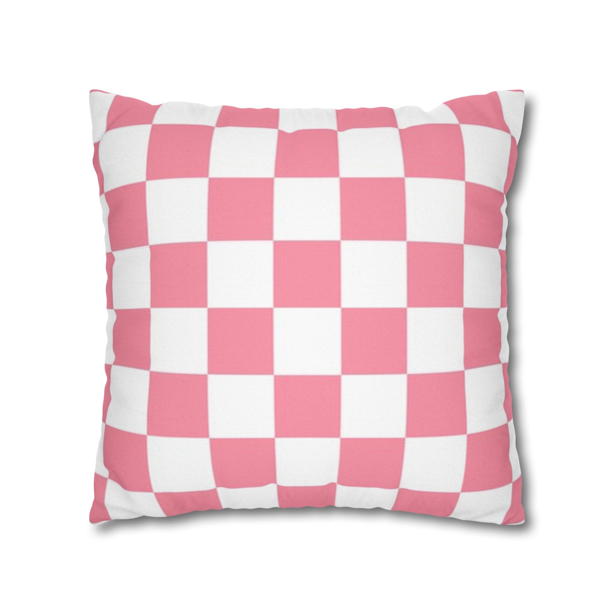 Brigandine Checkered Scene Spun Polyester Square Pillowcase, Artsulli - Art is Long, Life is Short, Home Decor, , , , , , , 
