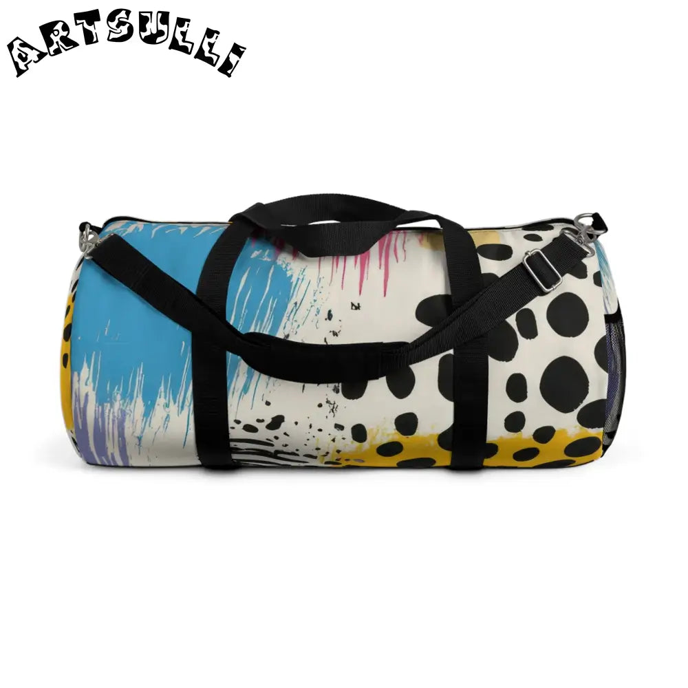 JAKKOUTTHEBXX Rae Zebra Rhapsody Duffel Bag JAKKOUTTHEBXX Artsulli
