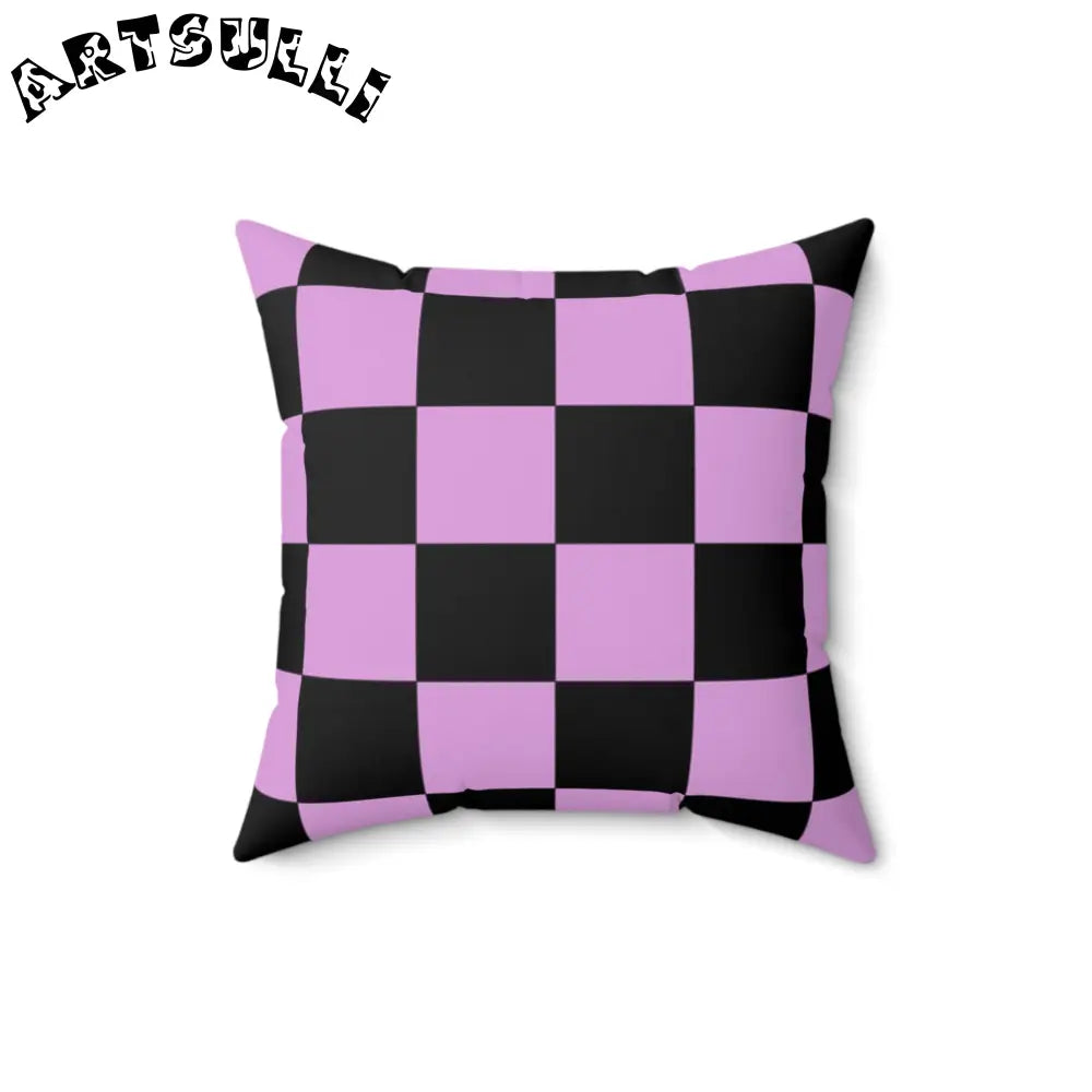 JAKKOUTTHEBXX Pixel Punk Vision Spun Polyester Square Pillow