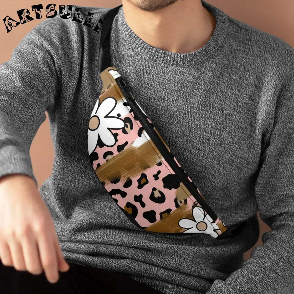JAKKOUTTHEBXX Sutfin Ghosts Pop Art Fanny Pack JAKKOUTTHEBXX