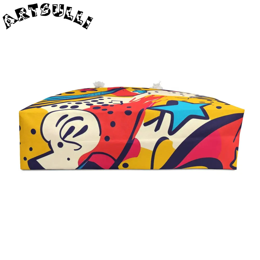 JAKKOUTTHEBXX Comic x Pop Art Weekender Bag JAKKOUTTHEBXX Artsulli