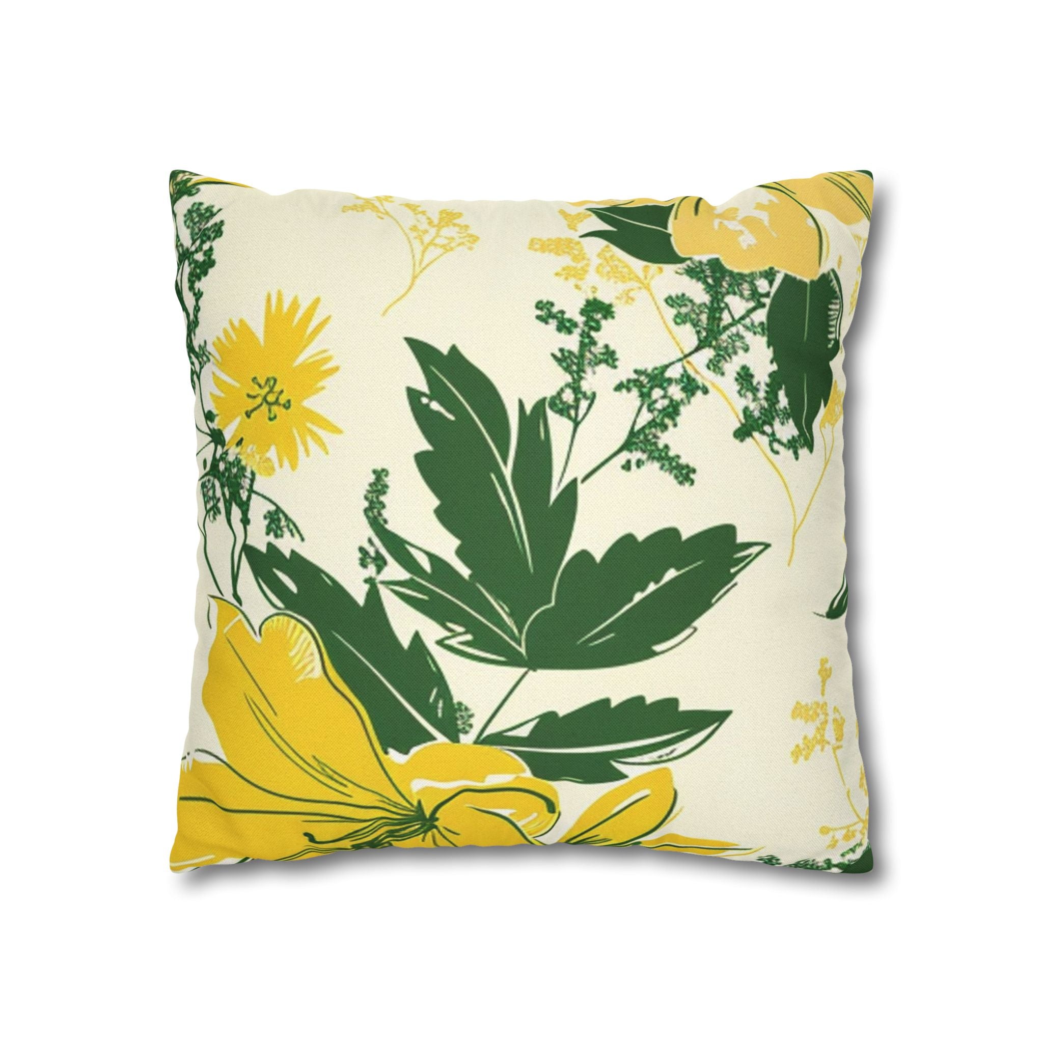 Spun Polyester Square Pillowcase, Artsulli - Art is Long, Life is Short, Home Decor, , , , , , , 