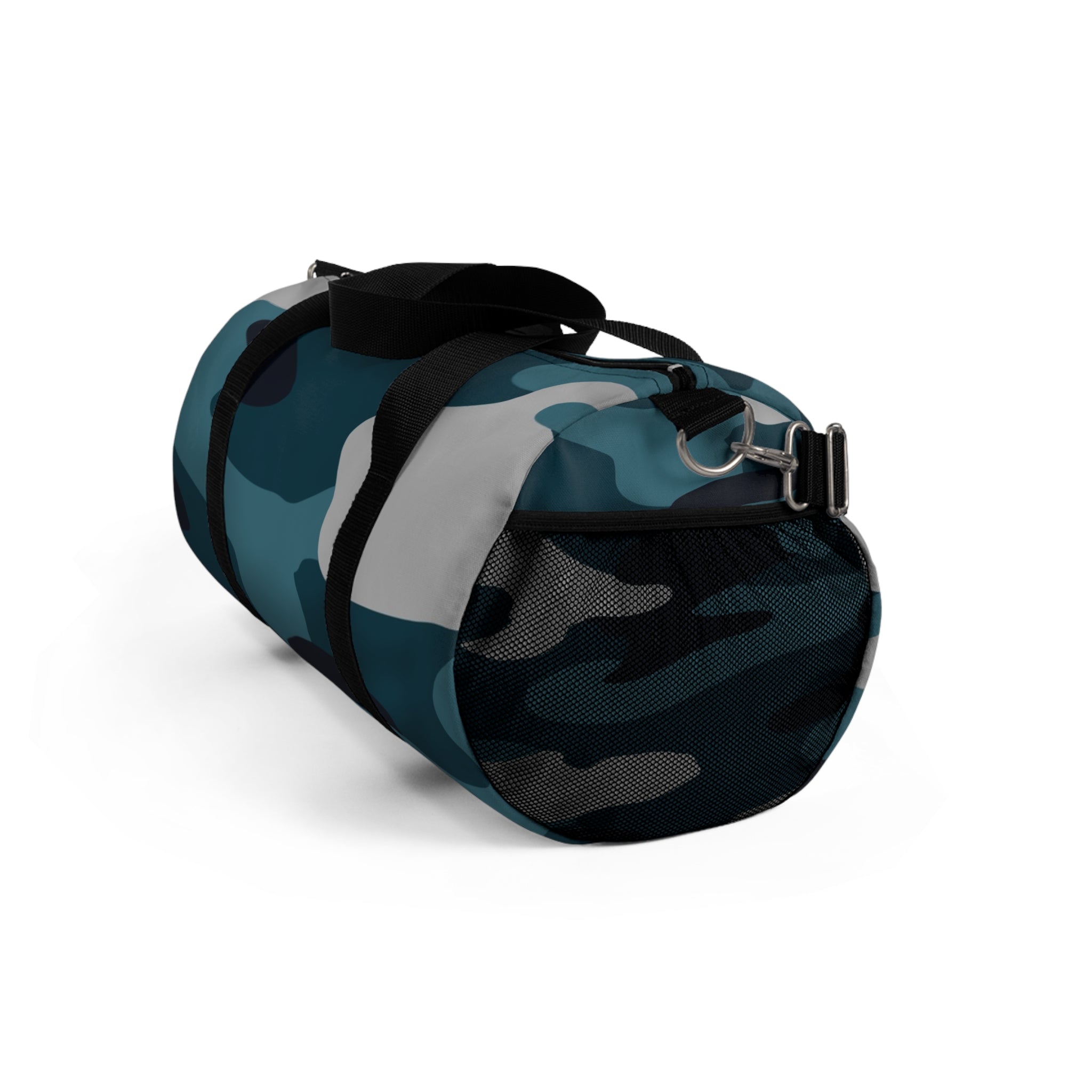 Blue Camouflage Duffel Bag, Artsulli - Art is Long, Life is Short, Bags, , , , , , , 