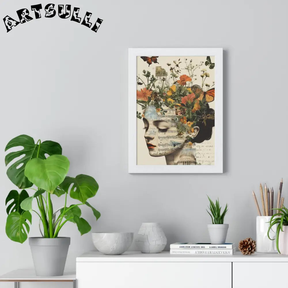 JAKKOUTTHEBXX Ethereal Muse Framed Art Printed Poster 2025