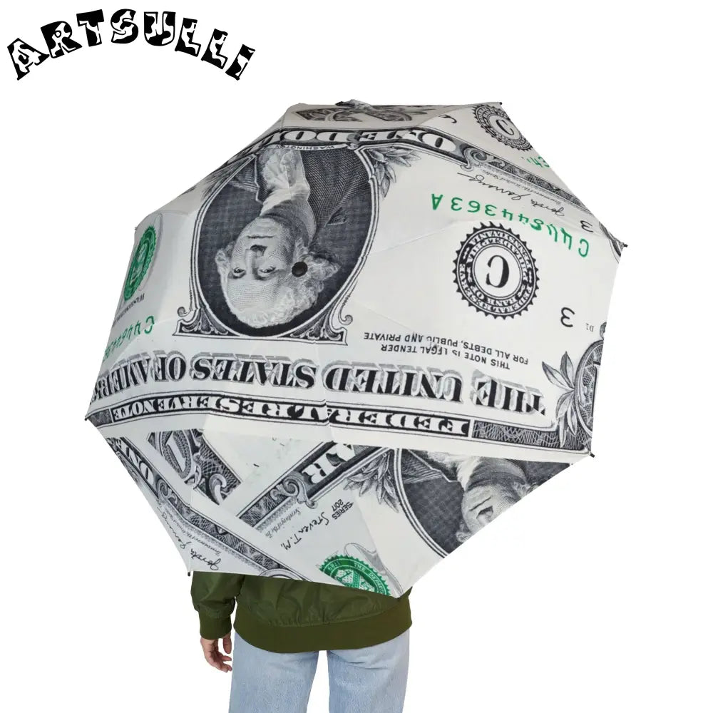 JAKKOUTTHEBXX Dollar Bill Waterproof Functional Umbrella 2025