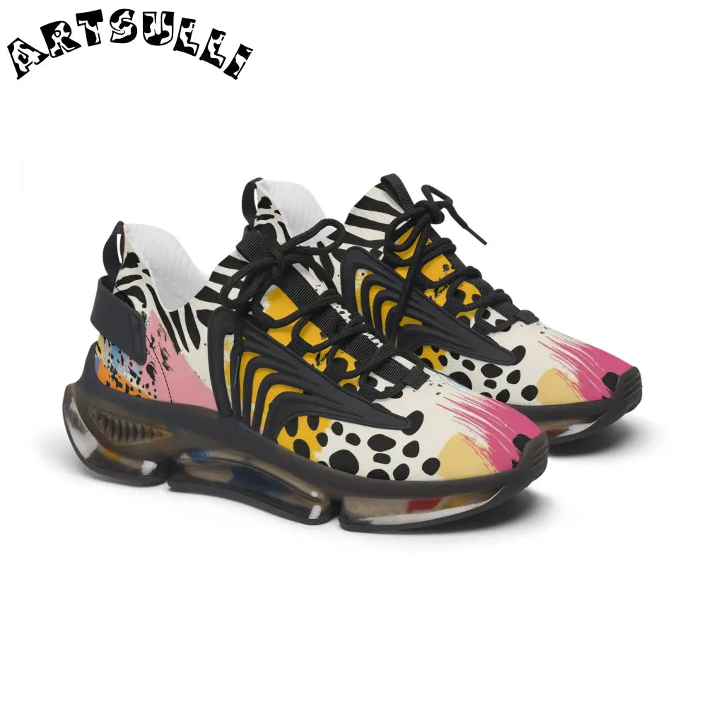 JAKKOUTTHEBXX Rae Zebra Rhapsody II Women’s Mesh Sneakers