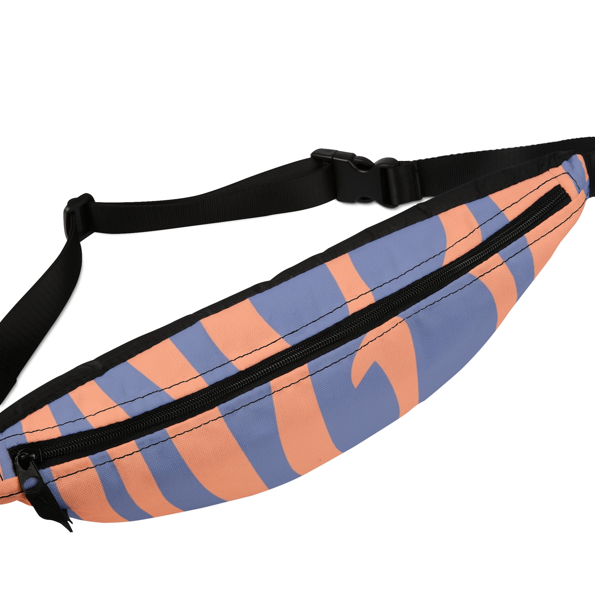 Melting Zebra Stripes Fanny Pack, Artsulli - Art is Long, Life is Short, Bags, , , , , , , 